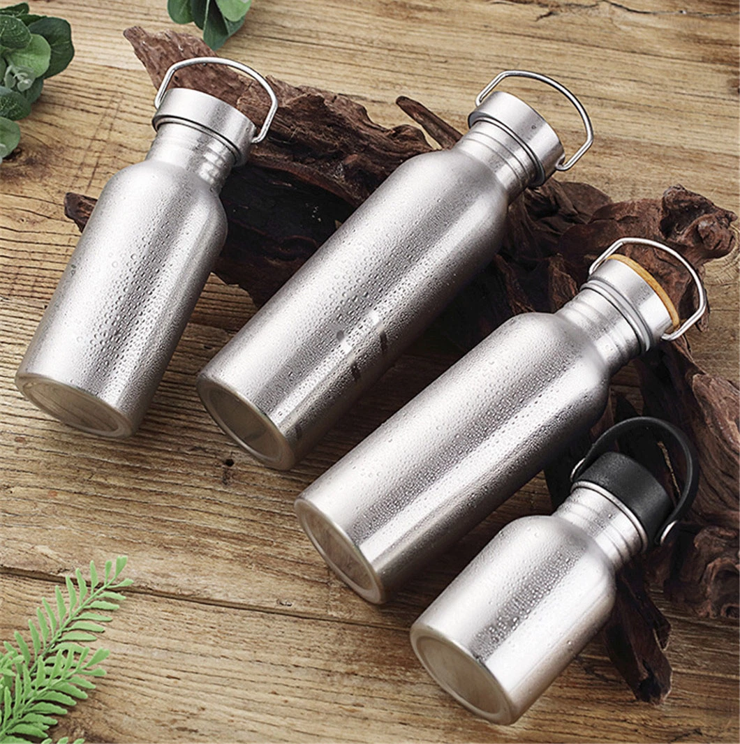 Cheap Stainless Steel Single Wall Cold Water Sports Bottle