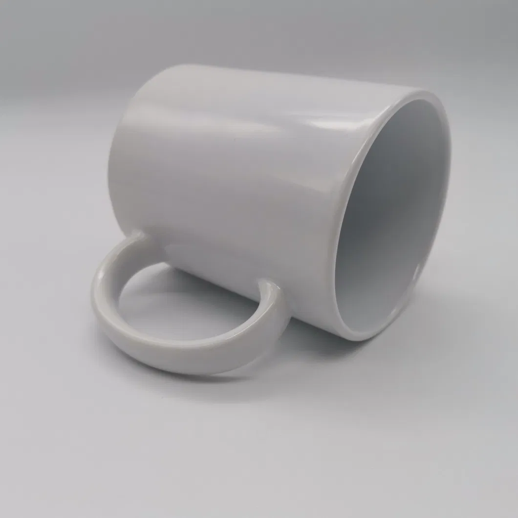 Hot Sale Multiple Color Portable Outdoor Single Wall Custom Ceramic Travel Coffee Mug with Handle