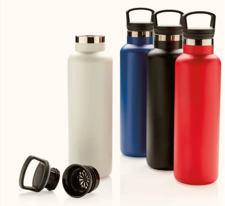 Double Wall Stainless Steel Water Bottle with Cap